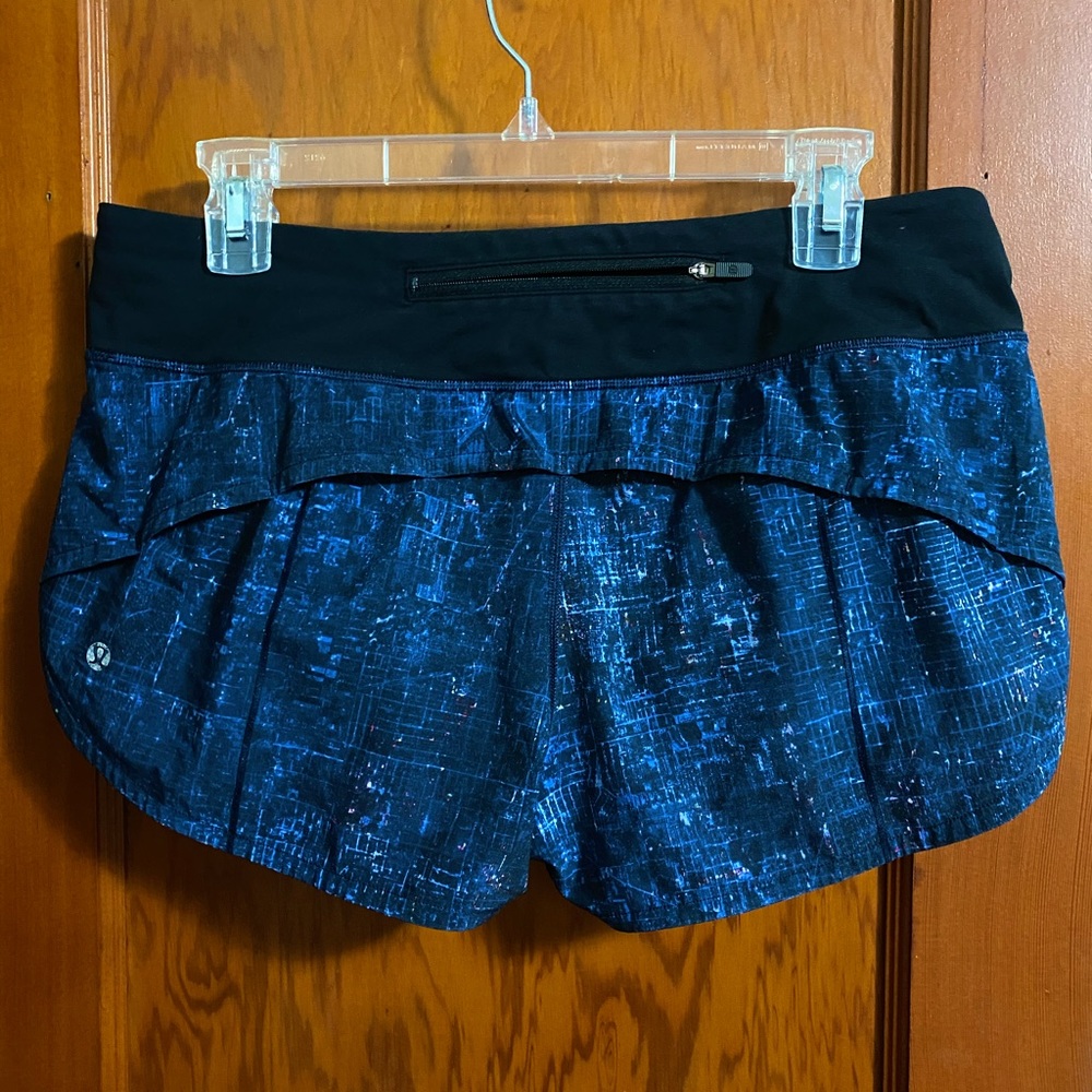 Lululemon speed shorts
